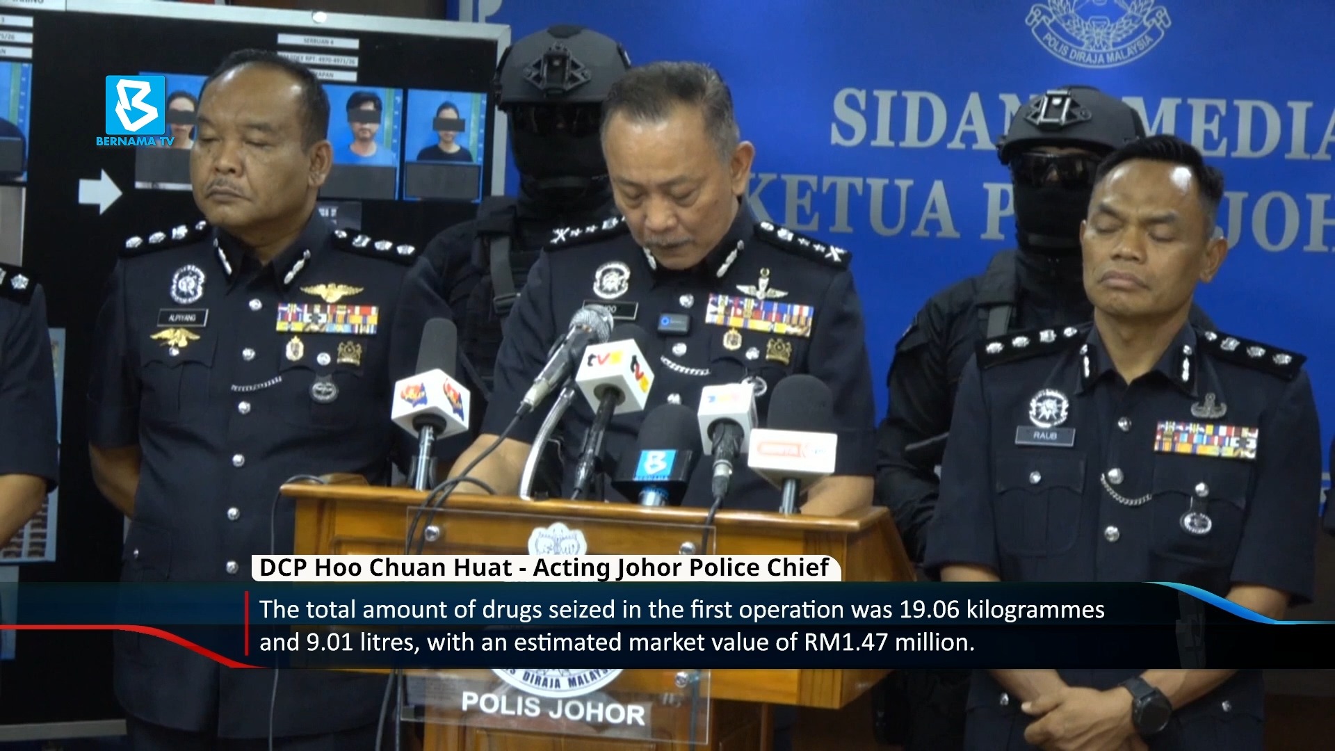 #BernamaNews : Police crippled three drug trafficking syndicates after ...