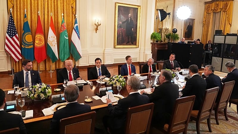 Trump and leaders of Central Asian countries meet in Washington in ...
