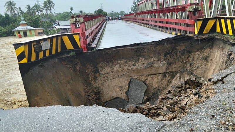 At least 10 killed and six missing as flash floods, landslides hit ...