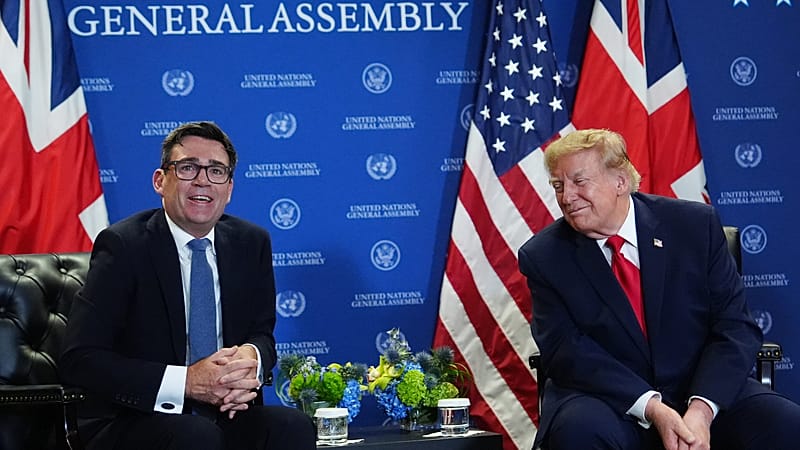 Burnham touts 'good connection' with Trump as pair meet for first time ...