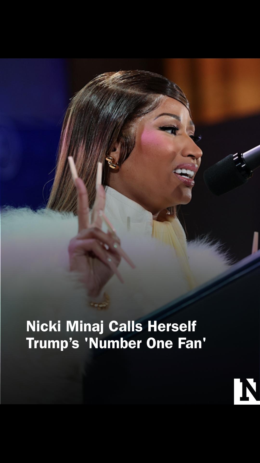 rapper-nicki-minaj-called-herself-president-donald-trump-s-number-one
