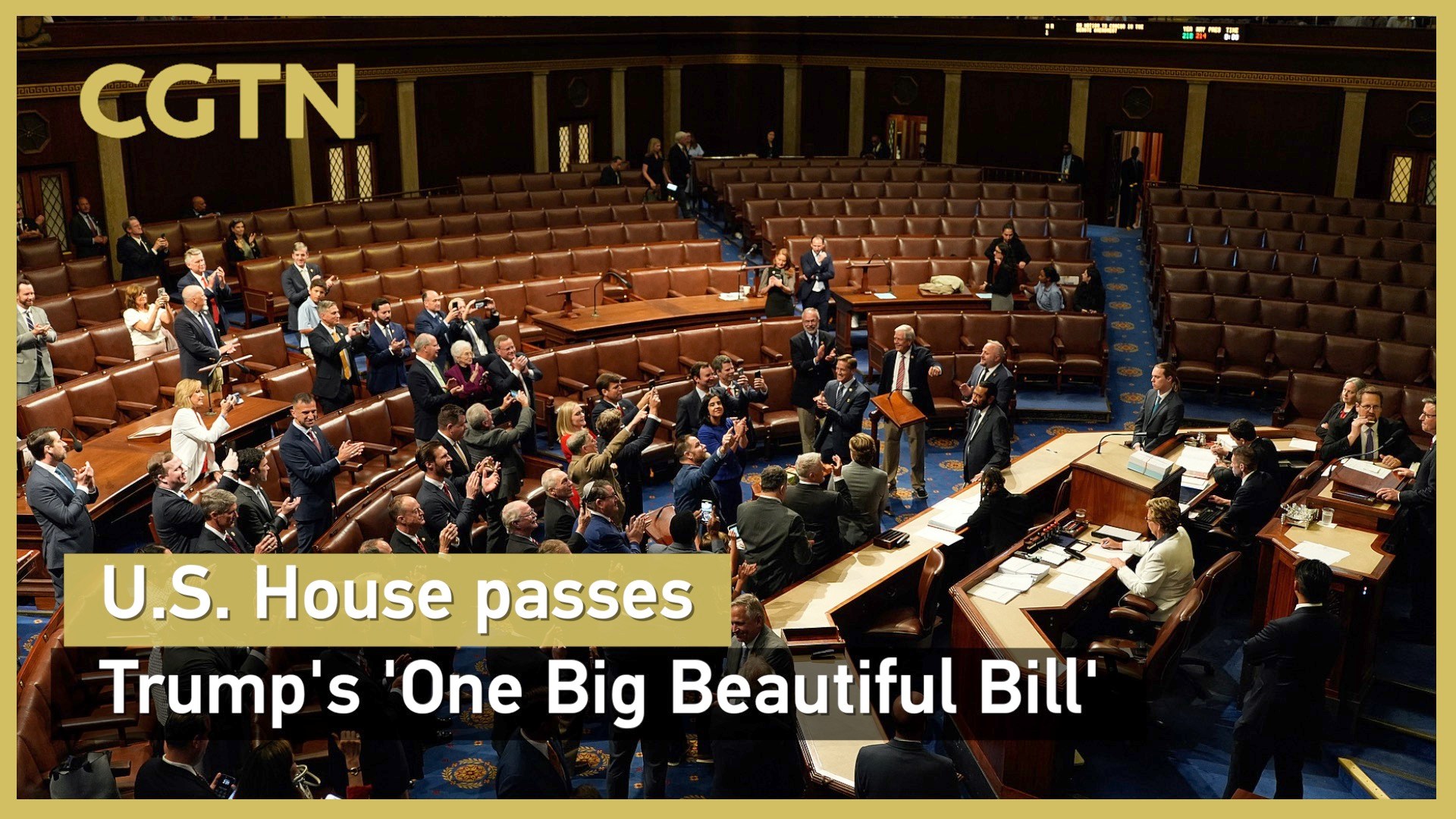 U.S. House passes Trump's 'One Big Beautiful Bill' amid Democrat opposition